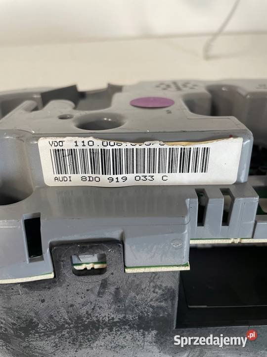 Licznik zegary Audi A4 B5 8D0919033C PRZEBIEG 0 osobowe mazowieckie Warszawa