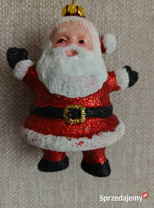 Dekoracyjna zawieszka św Mikołaj Wyposażenie wnętrz Łódź