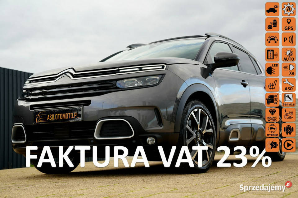 Citroen C5 Aircross Panorama FUL LED skóra Rok produkcji 2022 Otmuchów