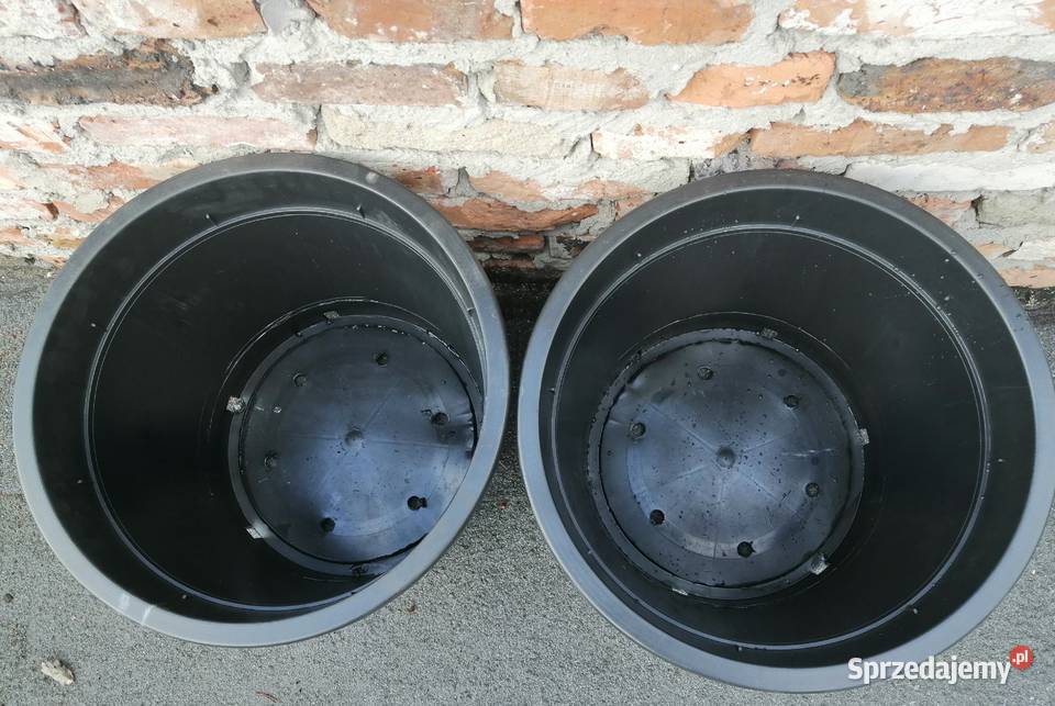Doniczki produkcyjne 45 litrów NOWE 45L śr 48 Siewierz