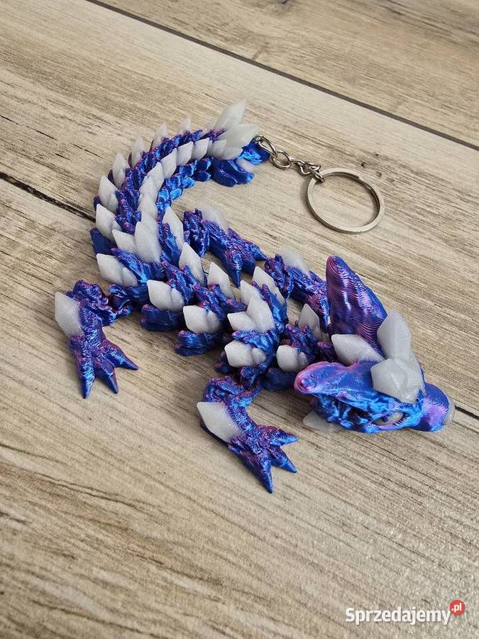 Keyspinner Świecący Wolf DragonCrystal 16 2w1 3D 6 lat+ sprzedam