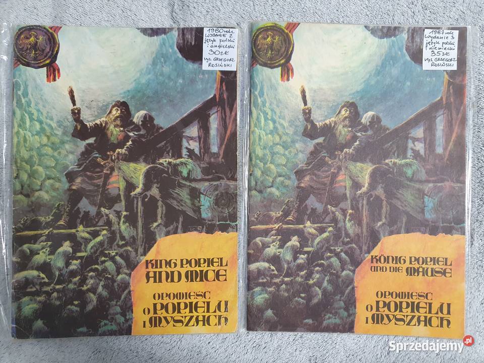 O Popielu i Myszach komiksy angielsku i Gdynia