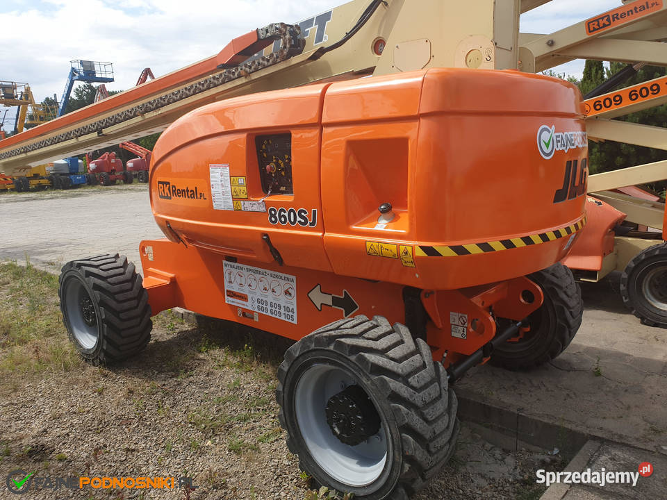 JLG 860SJ podnośnik teleskopowy 28m 4x4 Genie kujawsko-pomorskie Bydgoszcz