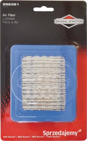 Filtr powietrza płaski op blister 992351