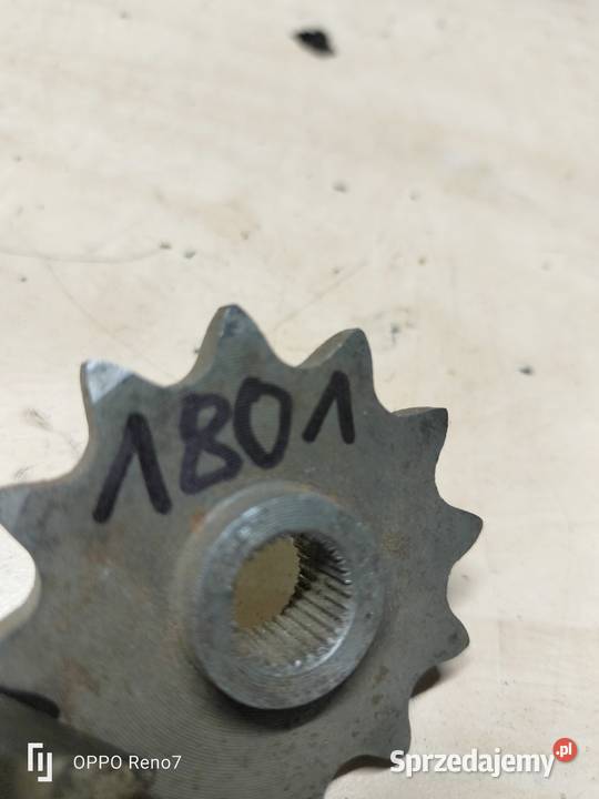 Zębatka przód 12 zębów Komar motorynka Łubno