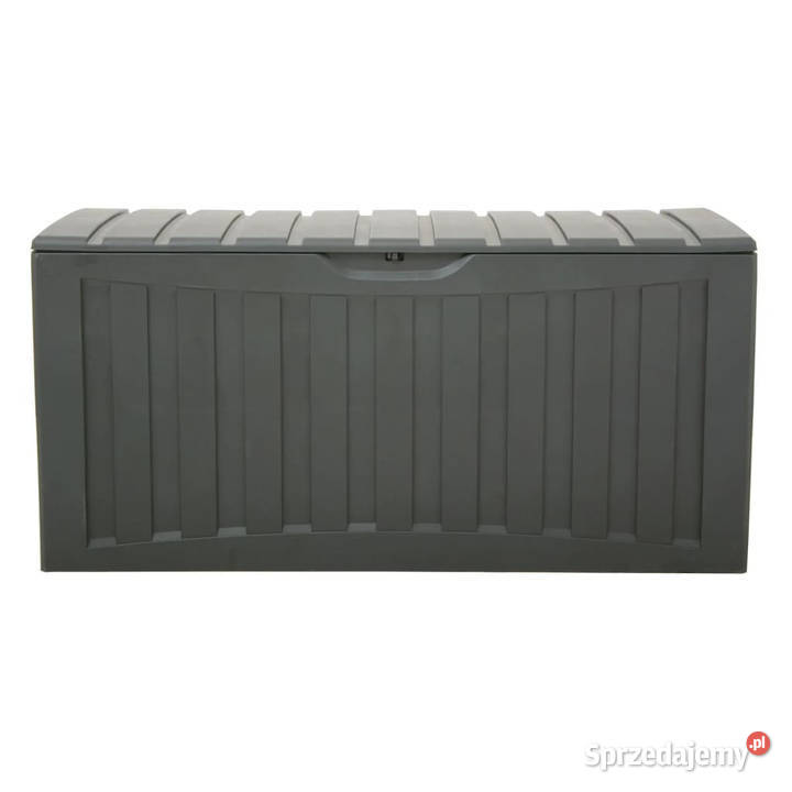 Skrzynia do przechowywania czarna 118x53x57