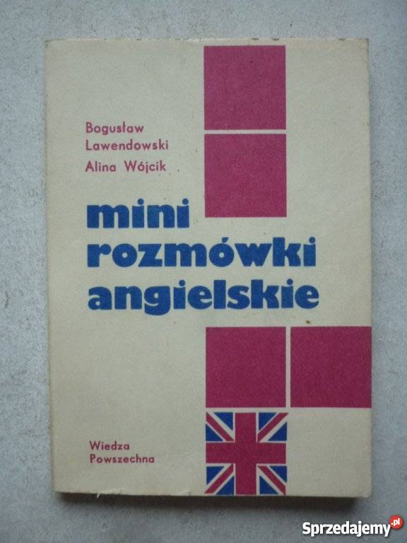 MINI ROZMÓWKI ANGIELSKIE B LAWENDOWSKI A W Elbląg