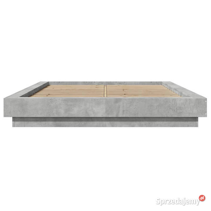 Rama łóżka z LED szarość betonu 120x200 Warszawa sprzedam