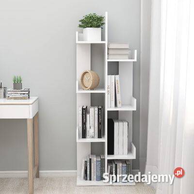 vidaXL Regał na książki biały 48x255x140 Warszawa sprzedam