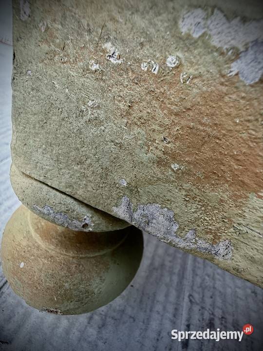 Witrynka komoda z nadstawką vintage z różami Przeworsk