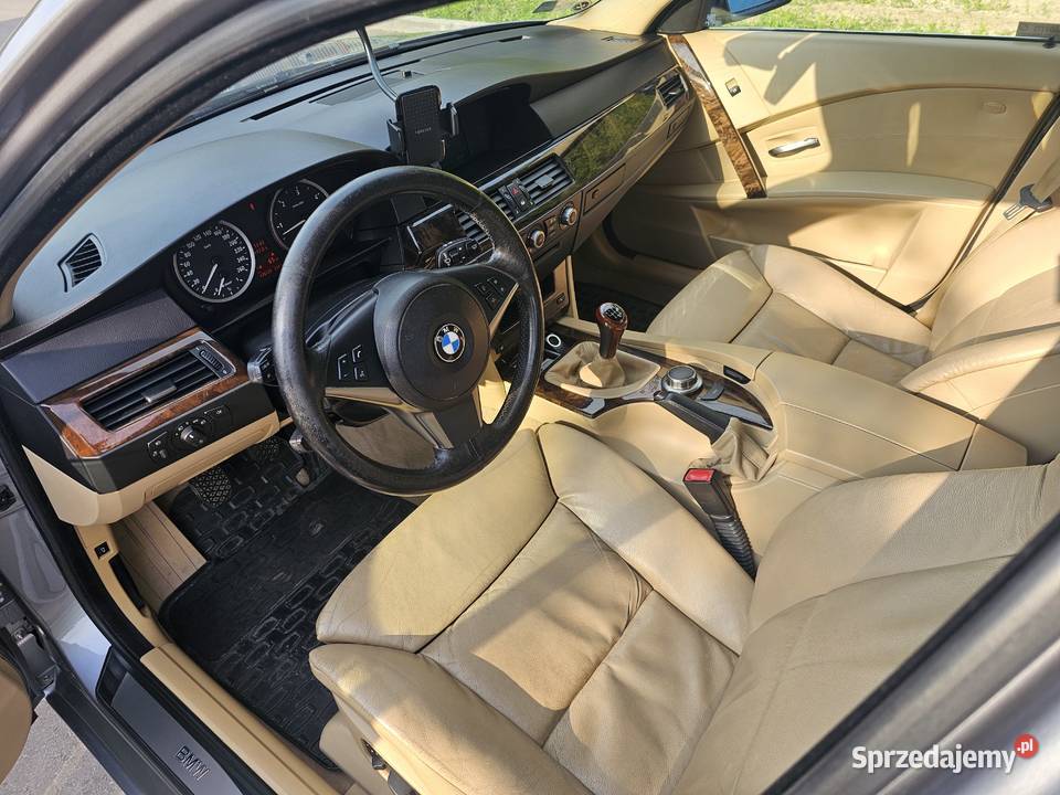 Bmw e61 30d 231 2005 komforty hifi hak manual nieuszkodzony Świdnik sprzedam