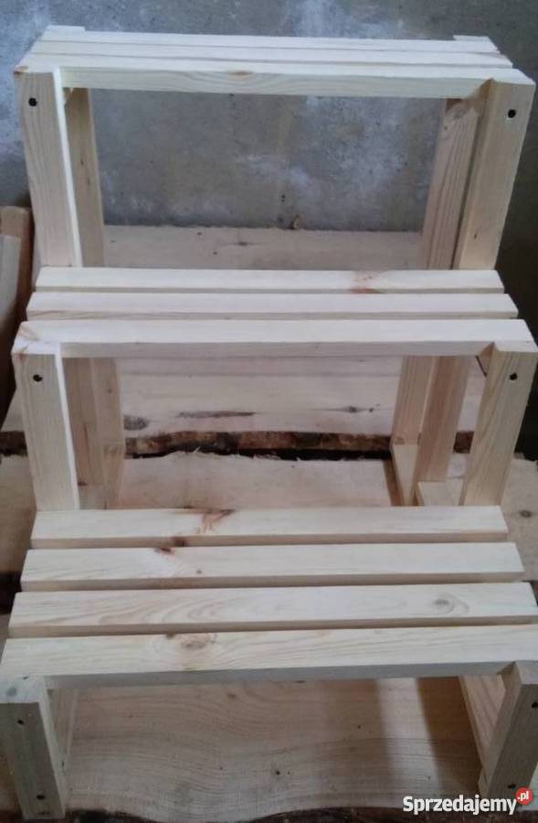 Super kwietnik regał drewniany 50 x 20 x 60 20cm