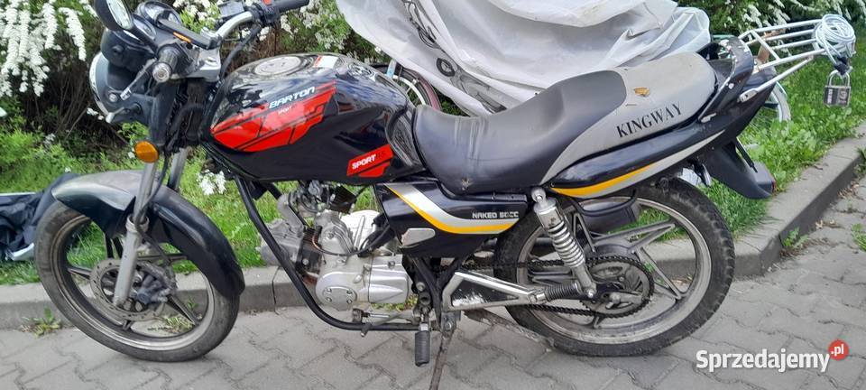 Motorower Kingway xt50 nieuszkodzony mazowieckie Warszawa