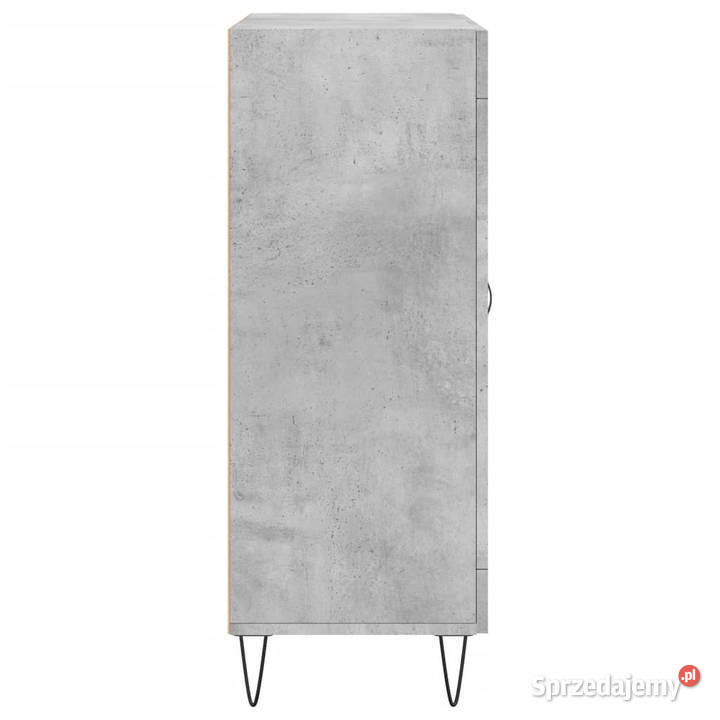 Szafka szarość betonu 695x34x90 materiał
