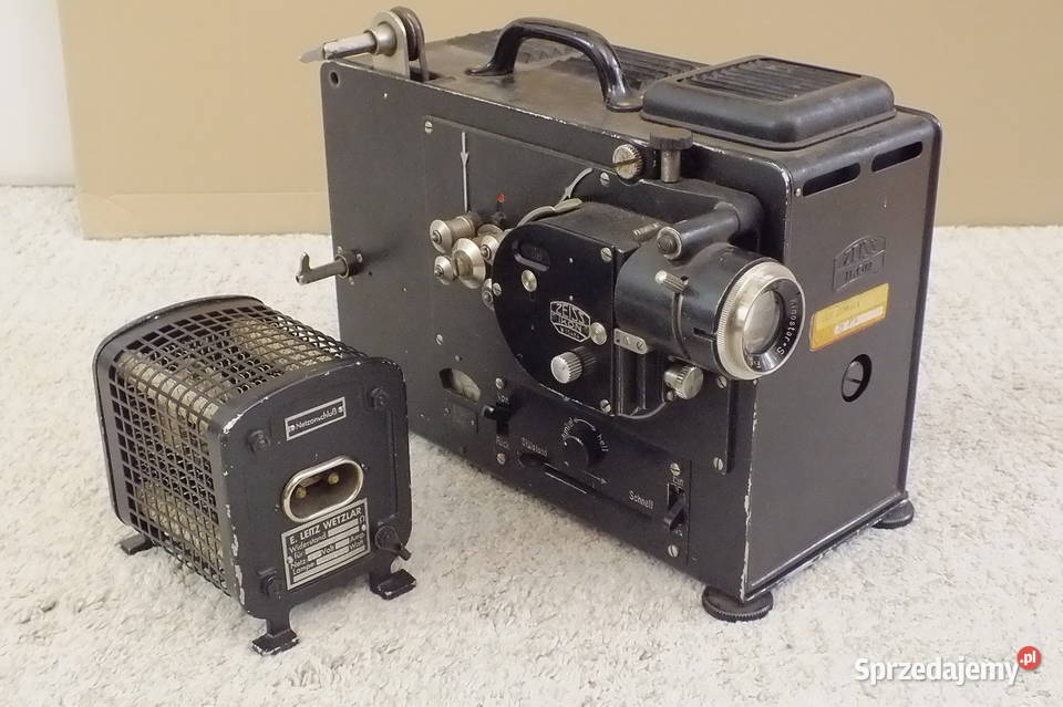 Zabytkowy Projektor 16mm Zeiss Ikon Kinox N Lubin
