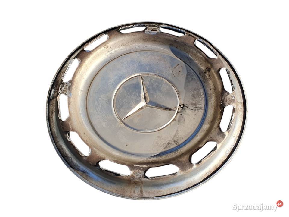 Stary metalowy oryginalny kołpak Mercedes W123 Cieszyn