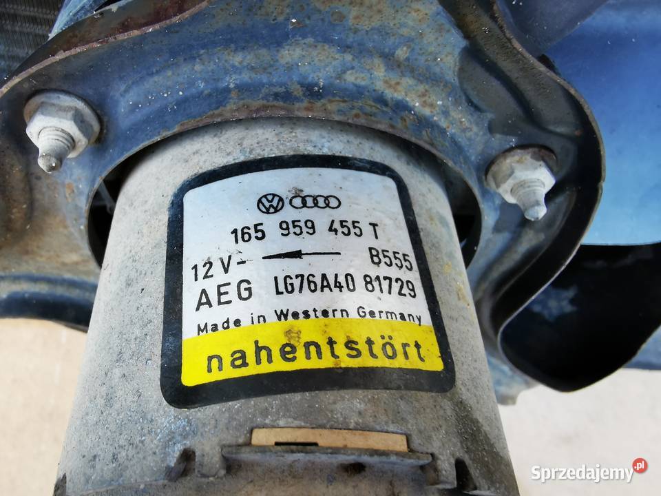 Chłodnica Wody Wentylator VW Golf II 2 16 TD Układ chłodzenia