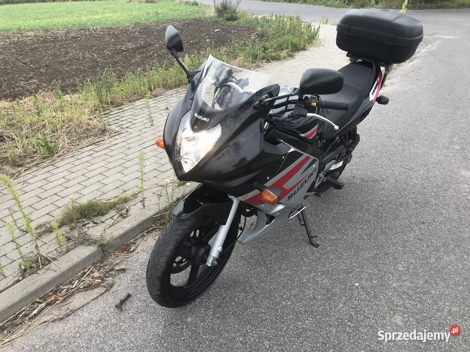 Suzuki gs500f 2005 przebieg 27 987 500cm3 Motocykle, skutery, quady Złotniki Kujawskie sprzedam