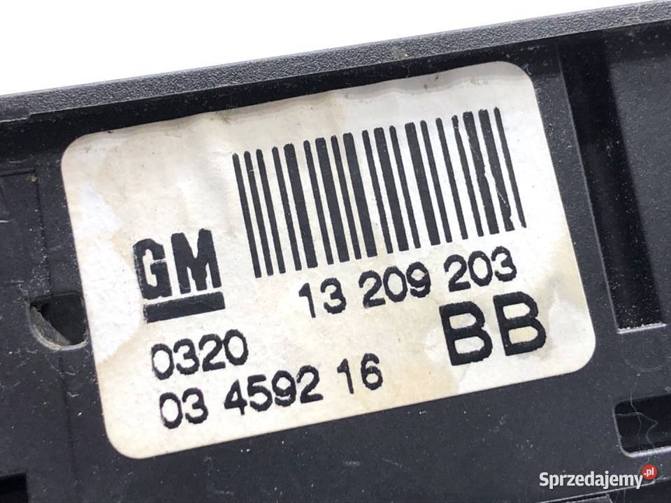 PRZEŁĄCZNIK SZYB OPEL ZAFIRA B 13209203 0519 sprzedam