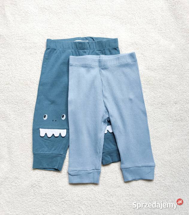 Legginsy niemowlęce Sinsay 74 dwupak potworki Szczecin