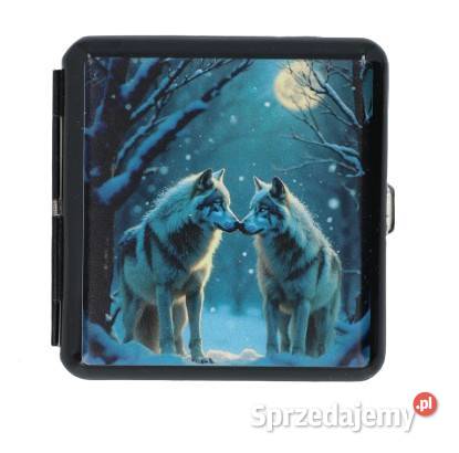 Zestaw Prezentowy z Motywem Wilka papierośnica Ostrowy nad Okszą