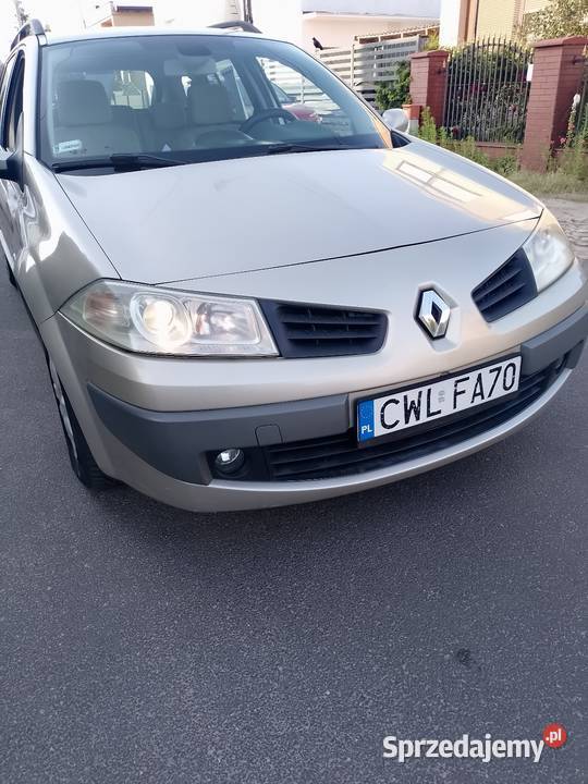Renault megan 2 19 TDI 130 6 biegów Rok produkcji 2007 Włocławek