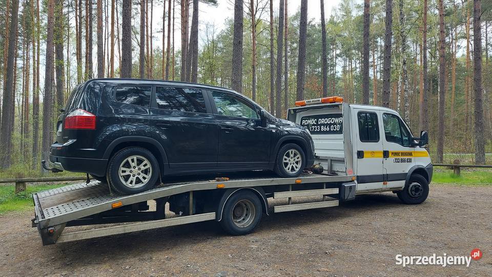 7 osób Pomoc Drogowa 24h Laweta Bysław Pozostałe Świekatowo