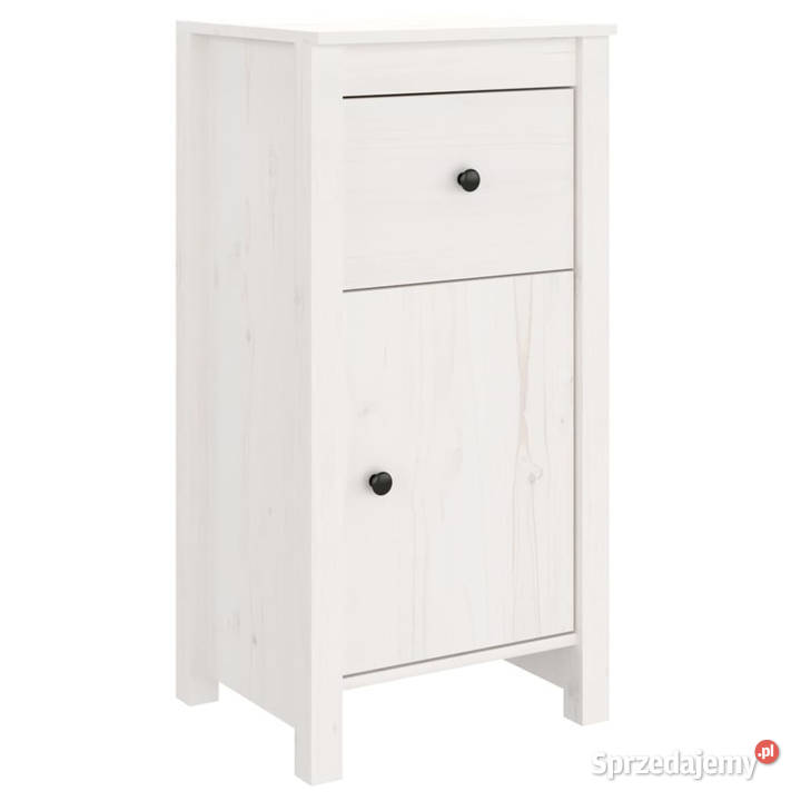Szafka biała 40x35x80 lite drewno sosnowe mazowieckie Warszawa