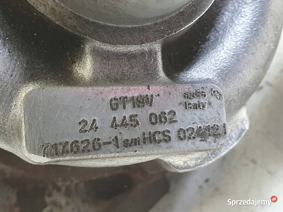 TURBOSPRĘŻARKA Opel Vectra C 22 DTI 24445062 lubelskie sprzedam