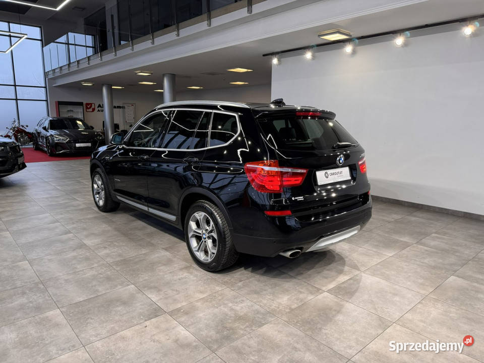 BMW X3 xdrive20d 190 automat 2016 r salon NAVI elektrochrom. lusterko wst. X3 Myślenice