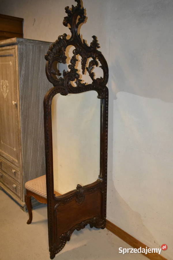 parawan rama lustro rocaille dąb 205 śląskie sprzedam