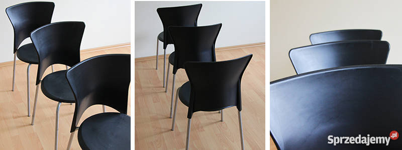 Krzesło czarne TANIE OKAZJA łódzkie