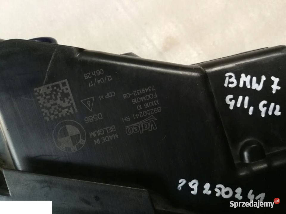 BMW 7 G11 G12 HALOGEN PRAWY DRL 89250241 lubelskie Kozubszczyzna
