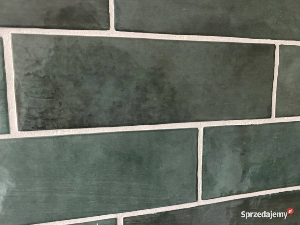 glazura zielona cegiełka hiszpańska