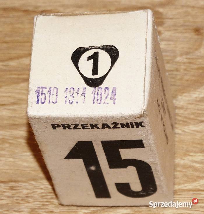 Przekaźnik R15 3PDT 10 A 250 VAC cewka 24 VDC Części i akcesoria Gliwice