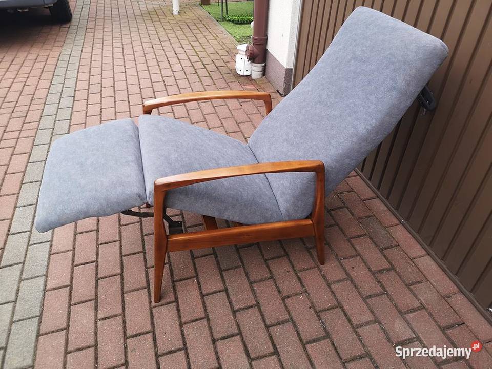 Fotel Rozkładany PRL Unikat Stary Antyk Swarzędz sprzedam
