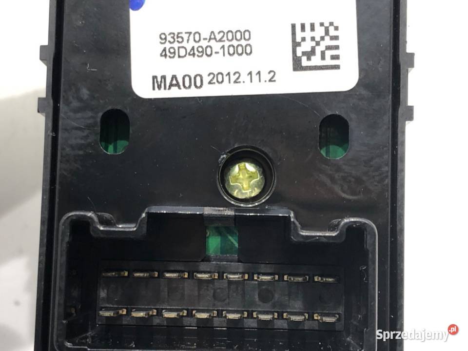 PRZEŁĄCZNIK SZYB KIA CEED 93570A2000 1218 Kombi