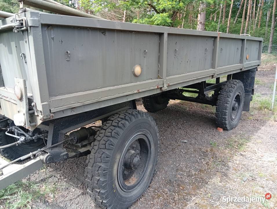 Przyczepa D6336Ton z Wojska Aleksandrów Kujawski sprzedam
