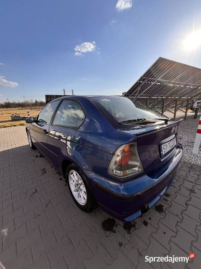 BMW 316ti Klima bez wypadkowy do drobnych Rok produkcji 2001 Bąkowiec sprzedam