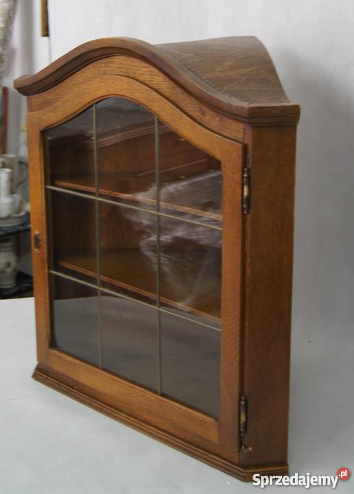 Szafka wisząca witrynka narożna pomorskie Chojnice