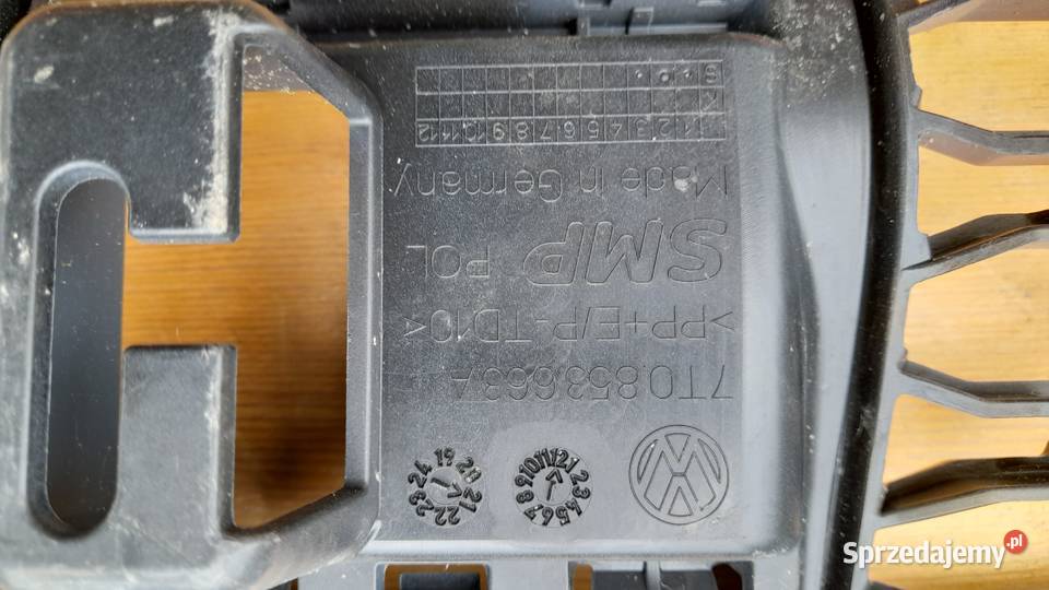 VW T7 KRATKA ZDERZAKA PRZEDNIEGO 7T0853663A Goleniów