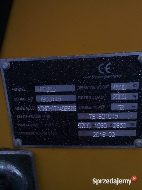 Ładowarka przegubowa Ostrów Wielkopolski