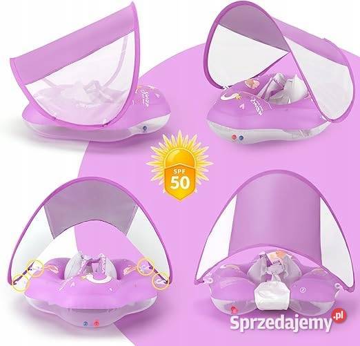 WYRIAZA Koło do Pływania Niemowląt z Daszkiem Myszyniec sprzedam