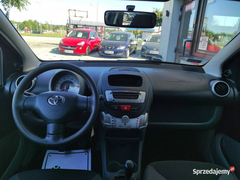 Toyota Aygo klimatyzacja el szyby Radio CDAUX śląskie Racibórz