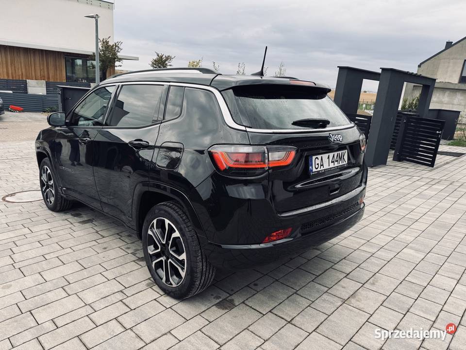 Jeep CompassSalon 4x4Hybryda PlugIn Najbogatsza isofix Gdynia