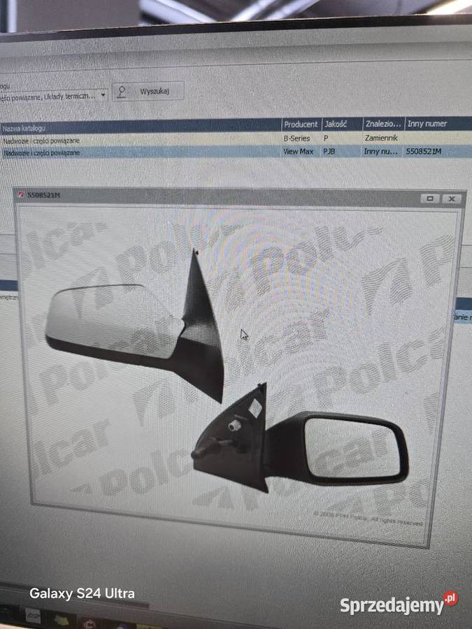 Lusterko Prawe Opel Astra G 9809r Części samochodowe sprzedam