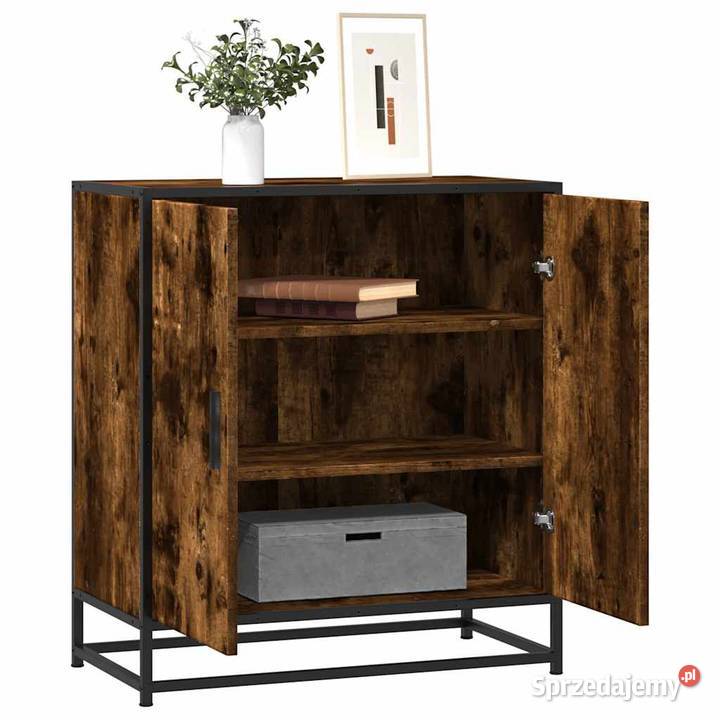 vidaXL Szafka przydymiony dąb 68x35x76 SKU848966 mazowieckie