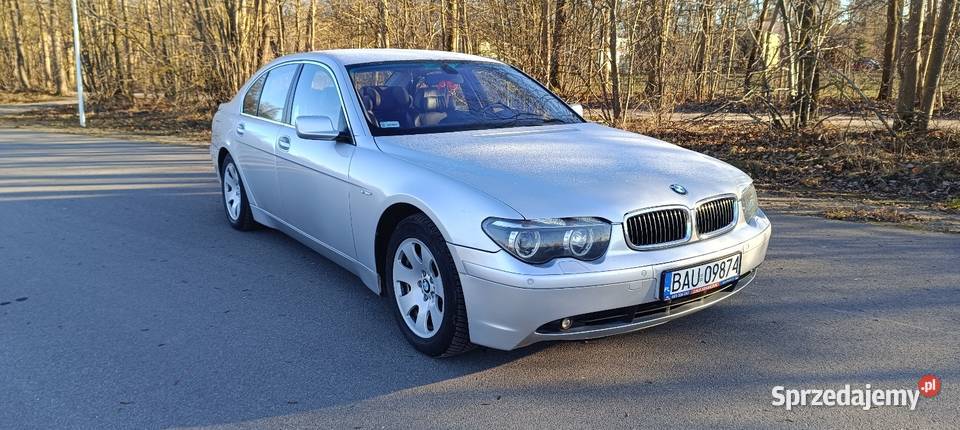 Bmw E65 44 Bengaz Bogato wyposażona Mocno podlaskie Suwałki
