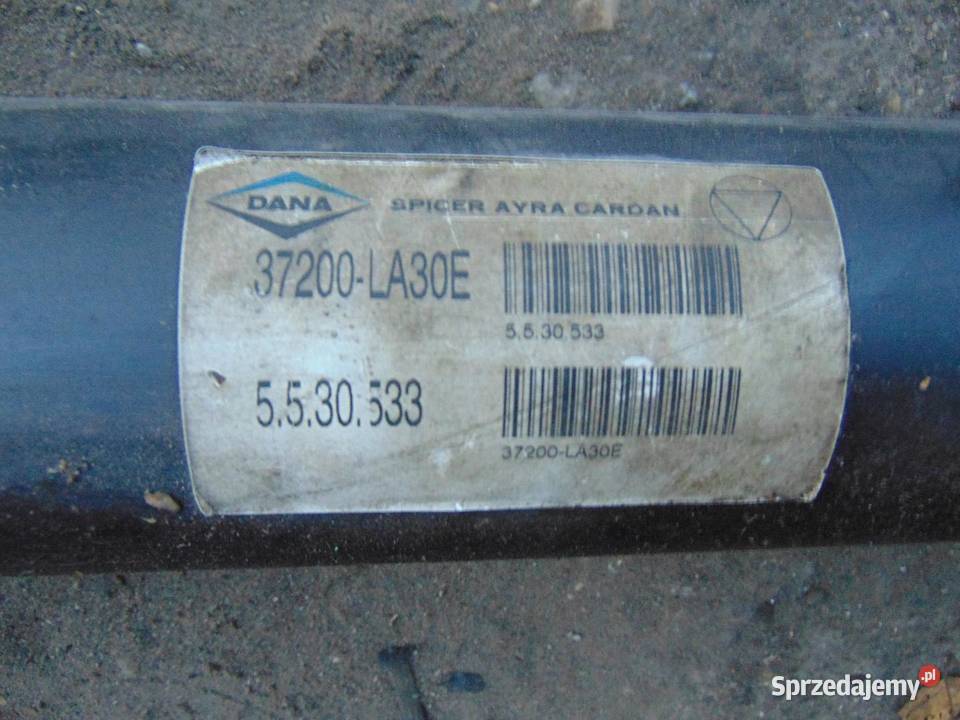 WAŁ NAPĘDOWY NISSAN ATLEON 45 0613 37300LA30E