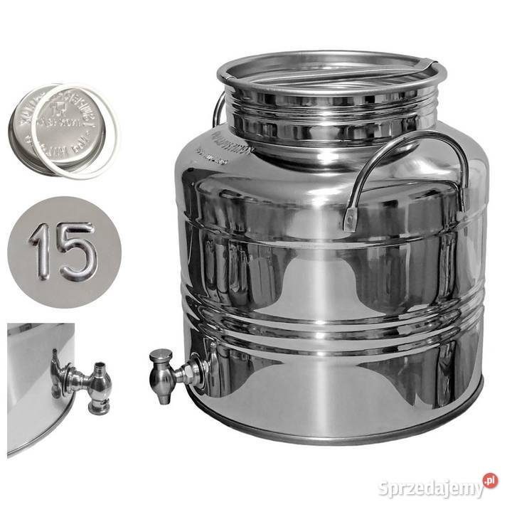 Bańka antałek beczka stal nierdzewna beczułka z Gastronomia Siemianowice Śląskie sprzedam
